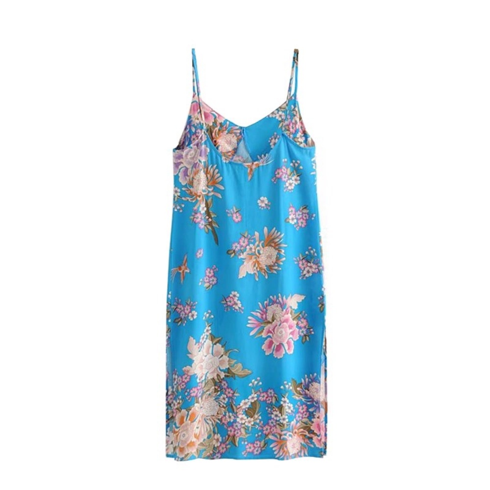 5βοΈ FAV BESTSELLER Blue Skies Floral Slip Dress - Picture 6 of 8